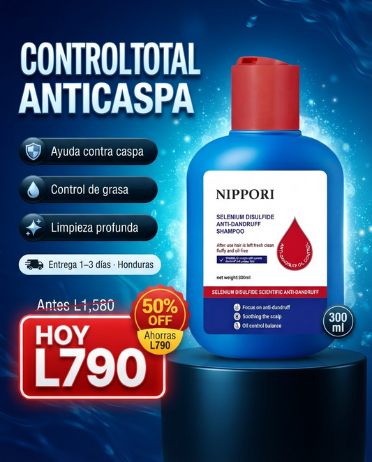 Nippori™ Control Anticaspa — Limpieza Profunda❄️🧴