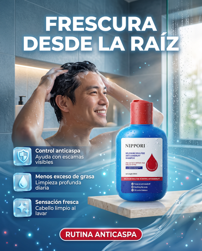 Nippori™ Control Anticaspa — Limpieza Profunda❄️🧴