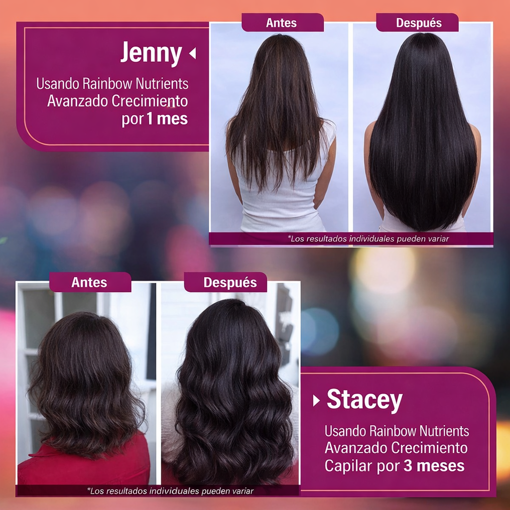 Hair Growth™ Vitaminas para Crecimiento y Fortalecimiento Capilar 💖✨
