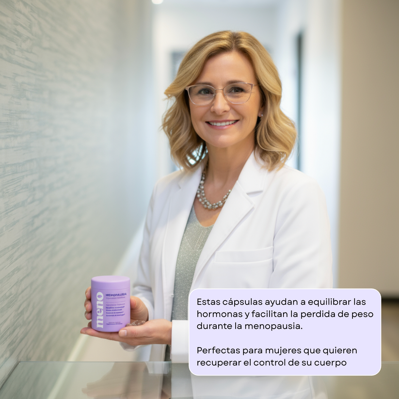 MENO® - Menos panza, menos sofocos, hormonas en equilibrio.