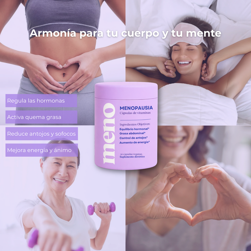 MENO® - Menos panza, menos sofocos, hormonas en equilibrio.