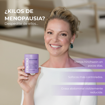 MENO® - Menos panza, menos sofocos, hormonas en equilibrio.