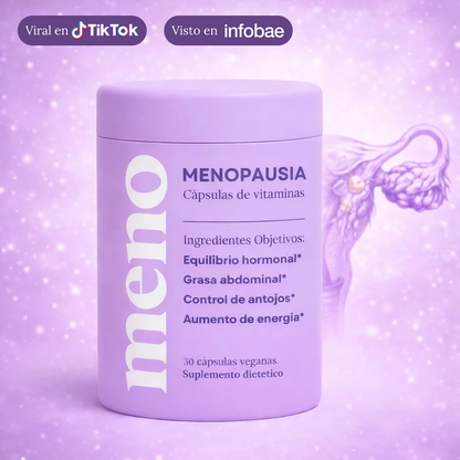 MENO® - Menos panza, menos sofocos, hormonas en equilibrio.