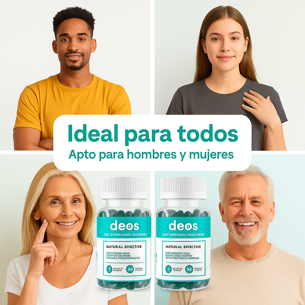 DEOS® Desodorizante Corporal 🌿💚