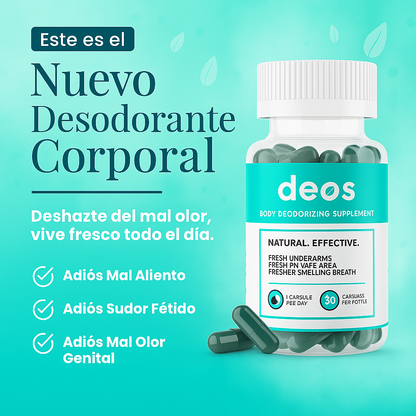 DEOS® Desodorizante Corporal 🌿💚