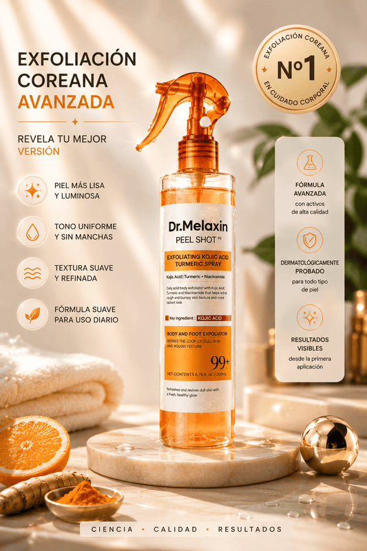 Dr. Melaxin Peel Shot™ Exfoliante Corporal Kojic + Turmeric