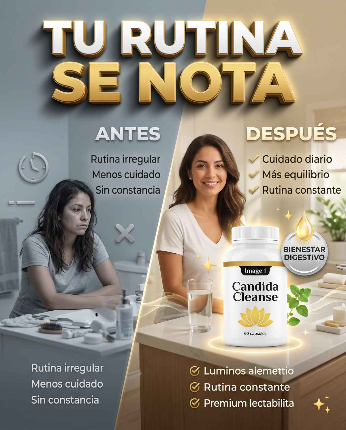 Candida Cleanse™ — Gut Balance Herbal Complex 🌿💚