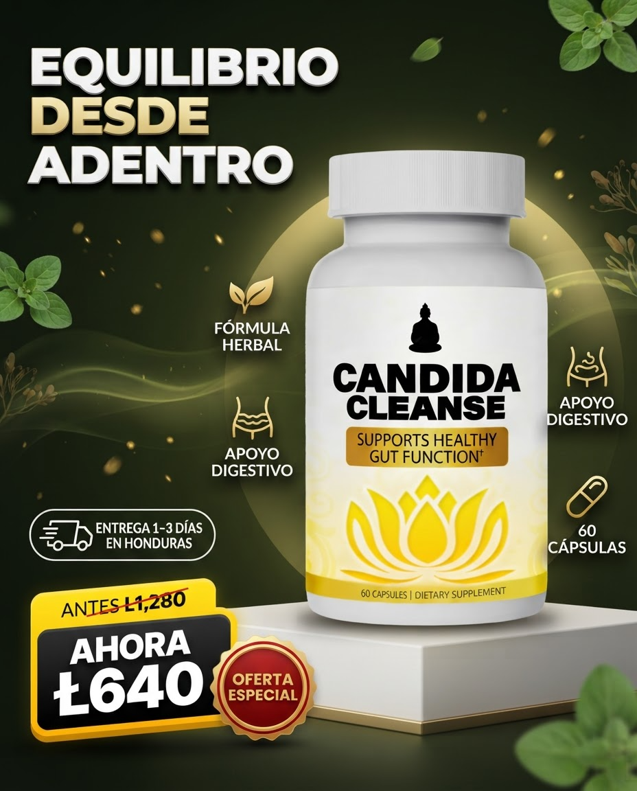 Candida Cleanse™ — Gut Balance Herbal Complex 🌿💚