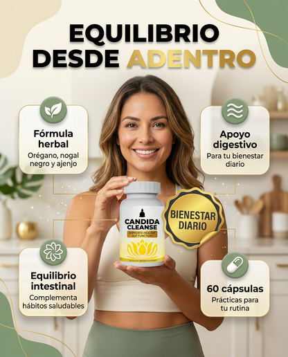 Candida Cleanse™ — Gut Balance Herbal Complex 🌿💚